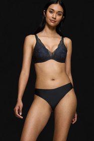 Triumph 10219710 Body Make-Up Illusion Lace WP Biustonosz usztywniany, 0004-black