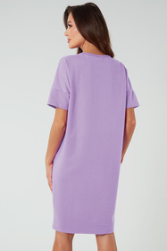 Italian Fashion Stella kr.r. Sukienka homewear, lila