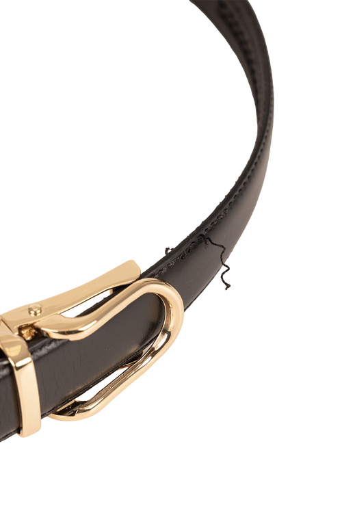Vivisence OUTLET P0005 Pasek skórzany, black