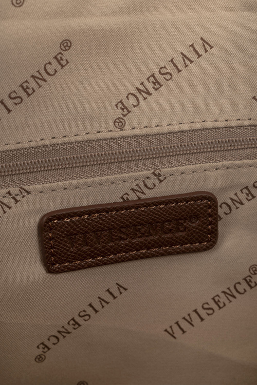 Vivisence T0023 Cумочка на плече, коричневий