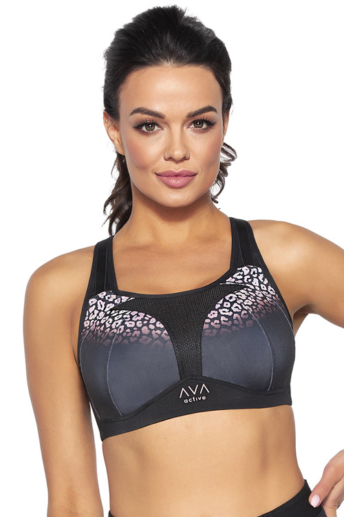 Ava Carri Biustonosz sportowy, black