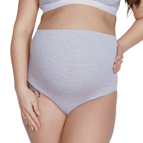 Mitex Mama Belly Majtki wysokie figi, grey