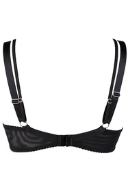 Axami V-10231 Biustonosz push-up, czarno-niebieski
