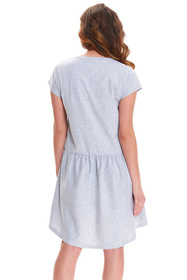 Doctor Nap TCB.9445 Nocna koszula, grey melange