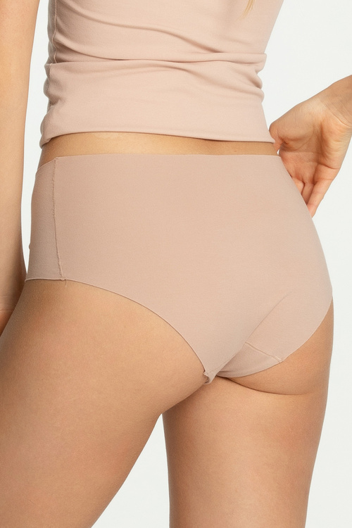 Julimex COTTON MOOD Maxi Majtki wysokie figi, beżowy
