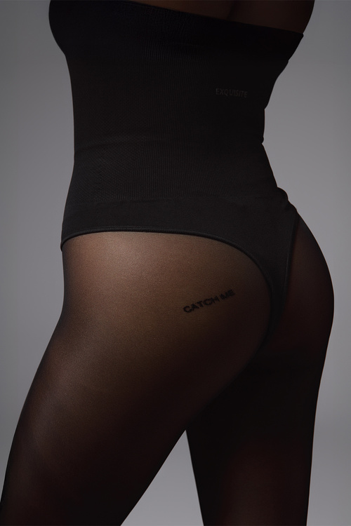 Obsessive Patrise Me tights Wyrób pończoszniczy rajstopy, black