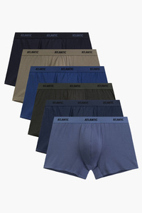 Atlantic 6SMH-004 6-pack Трусики боксерки, синій