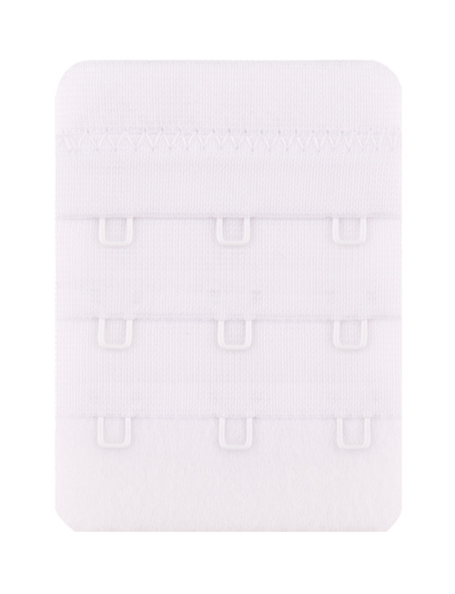 Julimex BA-03 3-rzędowy Akcesoria do biustonosza przedłużacz obwodu, biały