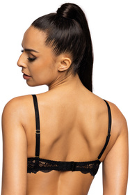 Mat 0196/1 Nell Biustonosz push-up, czarny