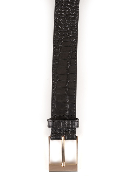 Vivisence P0002 Pasek skórzany, black
