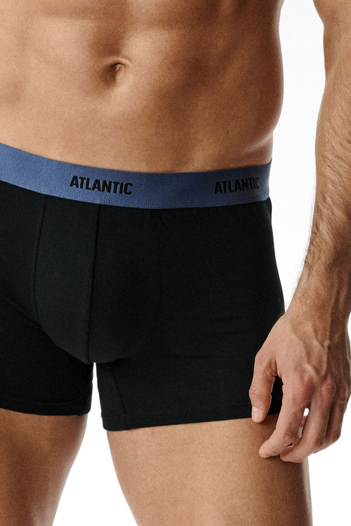 Atlantic 6SMH-004 6-pack Трусики боксерки, чорний