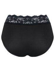 Sloggi 10031896 Romance Midi Majtki figi, 0004-black