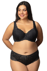 Mat 3824/22 Natalie BIG Biustonosz usztywniany, czarny