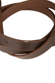 Vivisence OUTLET P0007 Pasek skórzany, brown