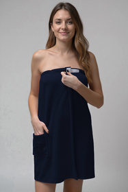 Vivisence 5025 Tekstylia domowe ręcznik, granat