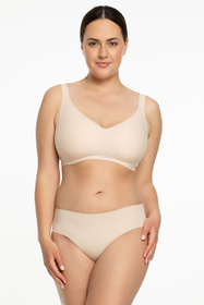 Julimex Jelly Bra Comfort Biustonosz braletka, beżowy