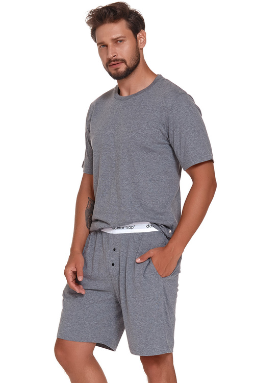 Doctor Nap PMB.4332 Nocna piżama, dark grey