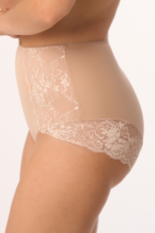 Babell BBL 204 Majtki wysokie figi, beige