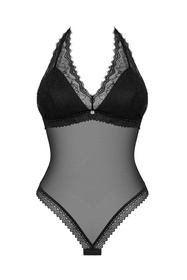 Obsessive Medilla teddy Body sexy, czarny
