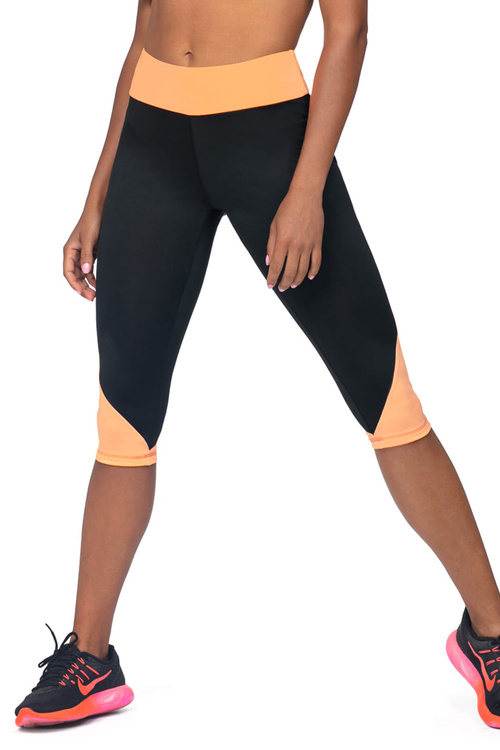 Reviver L9035/0 Legginsy fitness, czarny