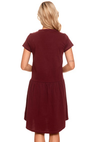Doctor Nap TCB.9445 Nocna koszula, sangria