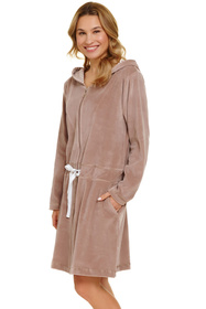 Doctor Nap SWO.1008 Nocna szlafrok, beige