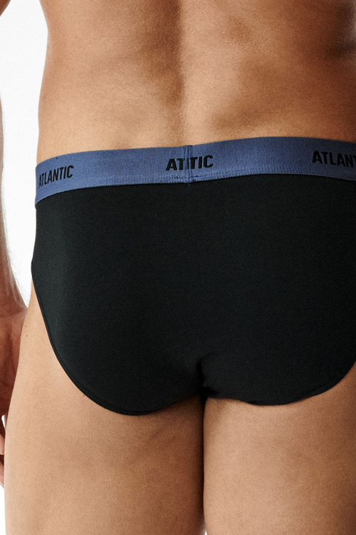 Atlantic 3MP-0944 3-pack Трусики трусики, чорний
