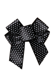 Julimex BA-19 kokarda na zapięcie 3-rzędowa Akcesoria do biustonosza zapięcie, polka-dot