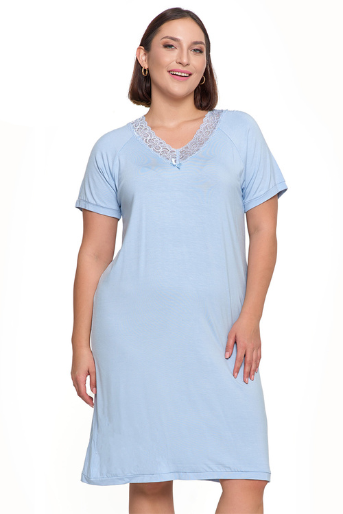 Moraj PDK3500-009 MAXI Nocna koszula, blue