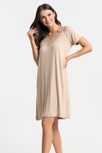 Moraj PDK3500-009 MAXI Nocna koszula, beige