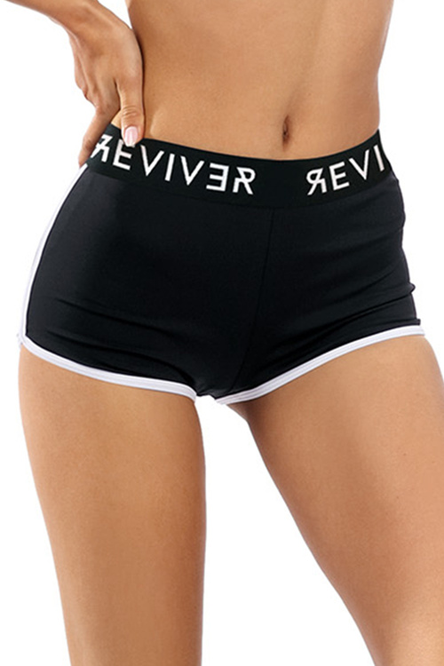 Reviver F9513 Spodenki szorty, czarny