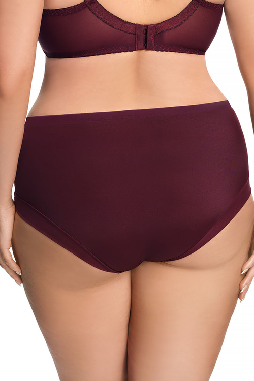 Gorsenia K442 Luisse Majtki figi, bordo