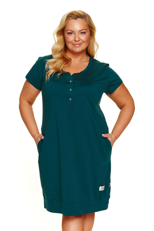 Doctor Nap TCB.4348 Nocna koszula, emerald