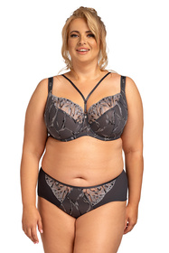 Nessa Enrice Straps N500 Бюстгальтер м'який, сірий