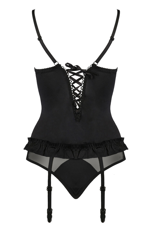 Avanua Melek corset Gorset sexy, black