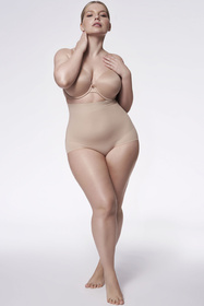 Julimex 241 Figi Wysoka Talia Majtki figi modelujące, natural