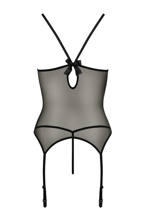 Passion Melania corset Gorset sexy, black