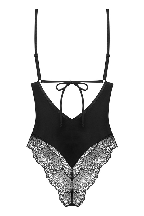 Obsessive Lobellis teddy Body sexy, czarny