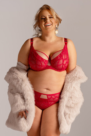 Nessa Tiffany N550 Бюстгальтер м'який, червоний