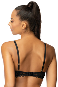 Mat 0198/11/1 Estelle Biustonosz push-up, czarny