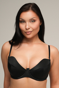 Ava 2202 Biustonosz push-up, black