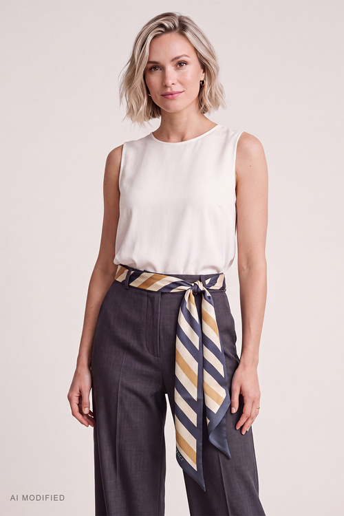 Vivisence S180-010 Шарф або хустка караватка, темно-синій