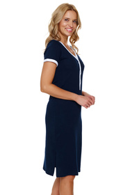 Doctor Nap TM.7219 Nocna koszula, navy blue