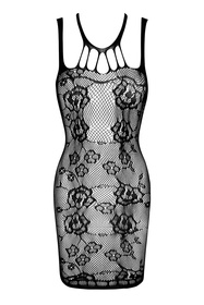 Beauty Night Anya dress BN6734 Нічна футболка, чорний