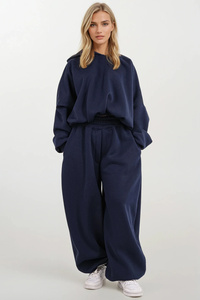 Dkaren DK-K-B27 Komplet bluza+spodnie, granat