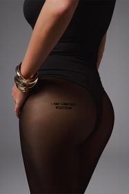 Obsessive Patrise Edition tights Wyrób pończoszniczy rajstopy, black