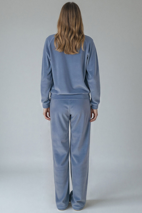 Vivisence 9206kmpl Komplet bluza+spodnie, błękitny