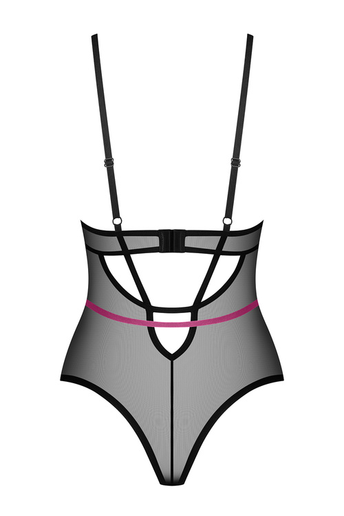 Obsessive Novenes teddy Body sexy, black