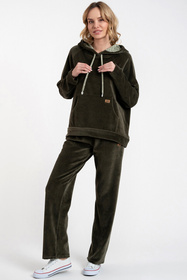 Italian Fashion Oliw dł.r. Bluza nierozpinana, oliwka
