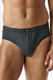 Atlantic 3MP-214 3-pack Majtki slipy, granat/ciemnoniebieski/denim